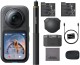 Insta360 X6 360° 8K 120MP Waterproof VR Action Camera Selfie Stick Essentials Bundle