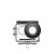 Underwater Dive Case for Insta360 GO 3 3S 2.7K Mini Magnetic WiFi Action Pod Helmet Camera