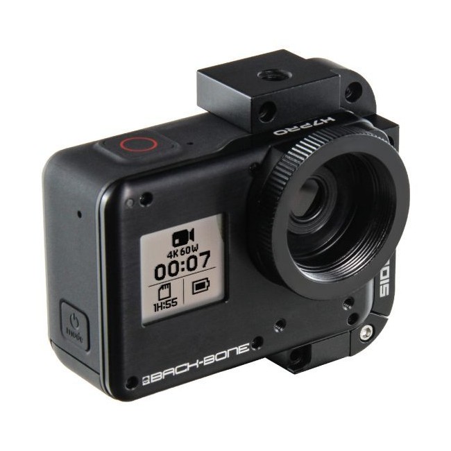 Ribcage Backbone GoPro HERO7 Black Modified Camera / H7PRO / GoPro /  Stuntcams - Stuntcams