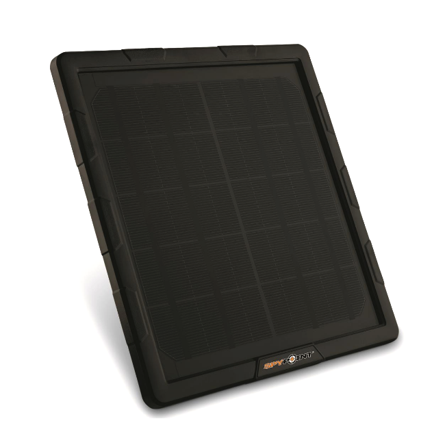 Spypoint Flex M Trail Camera 12V 10W Solar Panel Bundle Value Pack