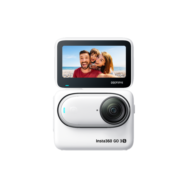 Insta360 GO 3S White Waterproof 4K Mini Magnetic WiFi Action Pod