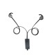 Dual Lens Multi View 720P HD OTG Covert Earbud Headphone Camera