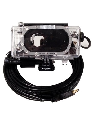 Live Feed Underwater HDMI Housing Dive Case GoPro HERO5 HERO6 HERO7