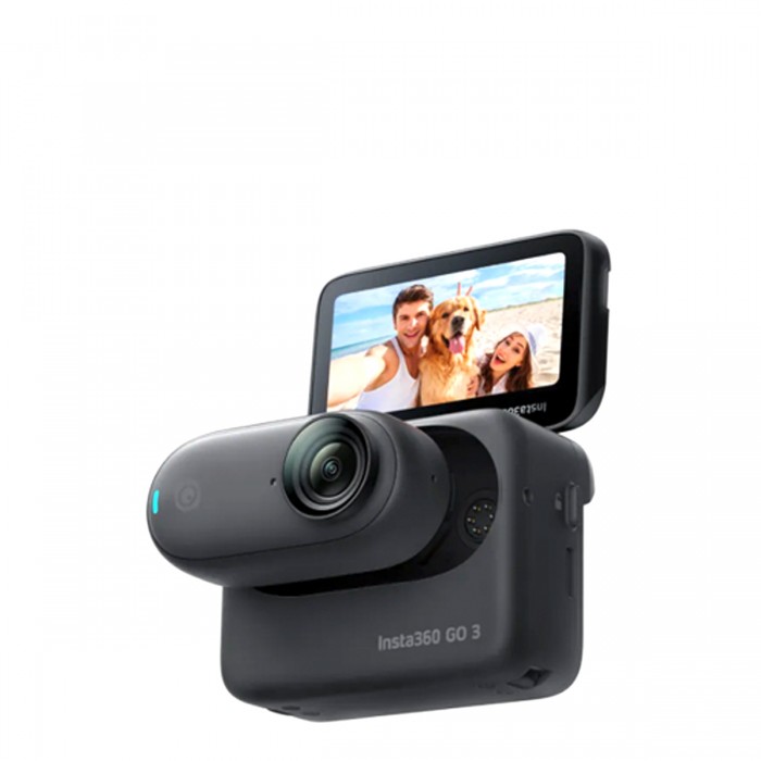 Insta360 GO 3 Midnight Black Waterproof 2.7K Mini Magnetic WiFi Action Pod  Helmet Camera - CING3XX/AMB - Stuntcams