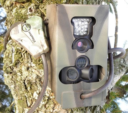 ScoutGuard SG550M Trail Camera Security Lock Box Camo SG550M-8M Lockbox 8M 