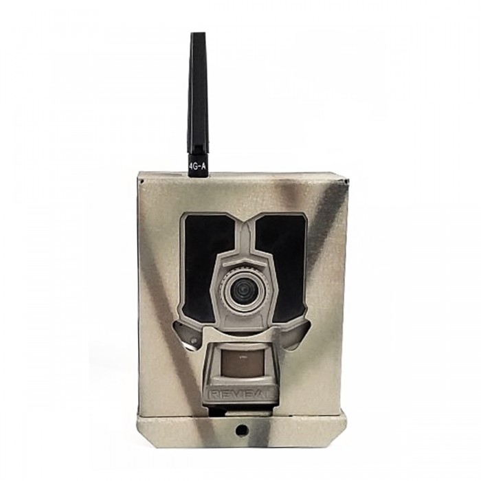 Steel Camo Security Lock Box for Tactacam Reveal 4G LTE Cellular Trail Camera 