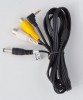Right Angle 2.5mm Audio Video 5V Power Cable